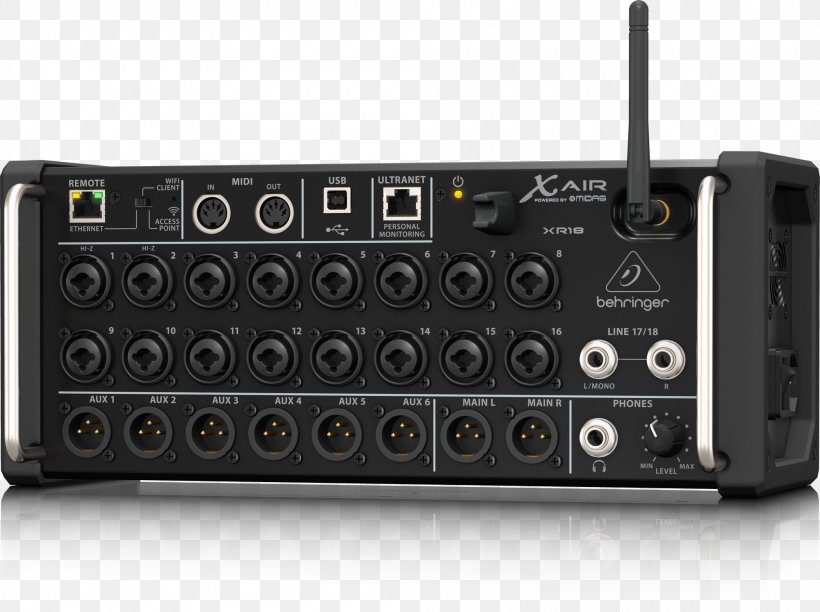 Audio Mixers Behringer Digital Mixing Console Tablet Computers, PNG, 2000x1493px, Audio Mixers, Android, Audio, Audio Equipment, Audio Receiver Download Free