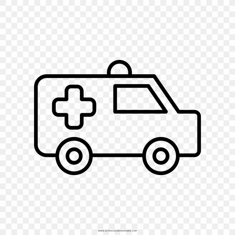 Drawing Ambulance Emergency Medical Services, PNG, 1000x1000px, Drawing, Ambulance, Animaatio, Area, Black Download Free