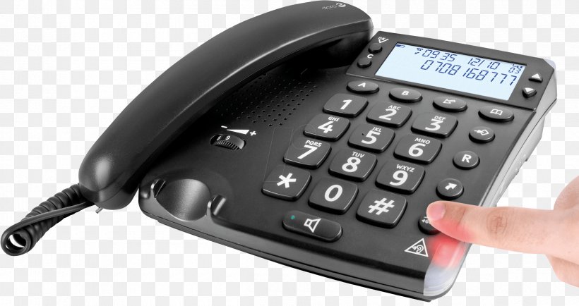 Mobile Phones Cordless Telephone Doro Home & Business Phones, PNG, 2400x1272px, Mobile Phones, Call Waiting, Caller Id, Corded Phone, Cordless Telephone Download Free