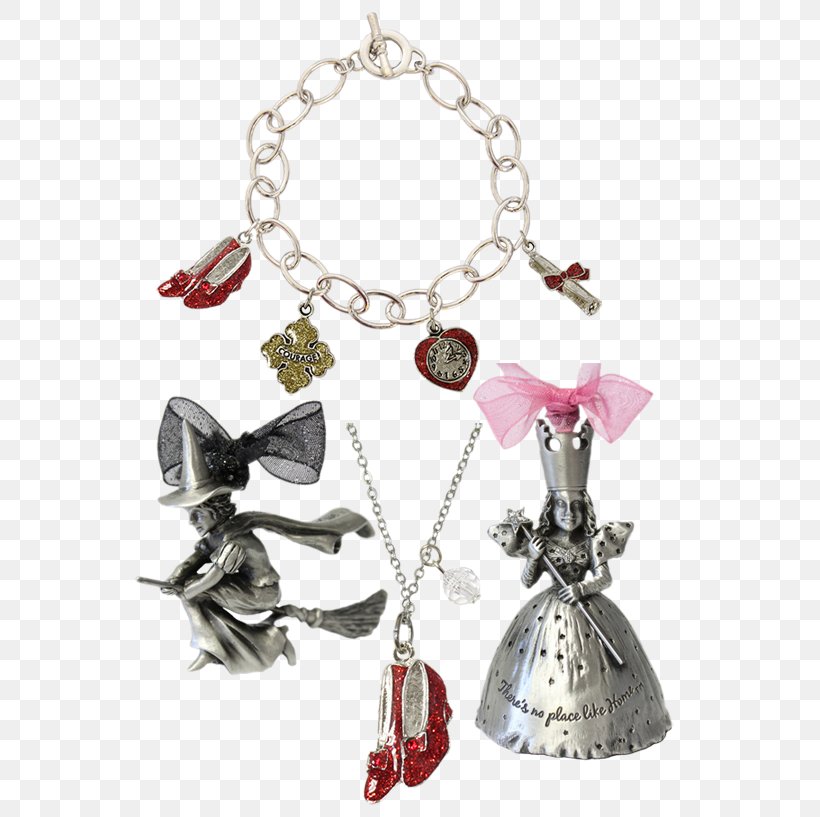 Necklace Dorothy Gale Charm Bracelet The Wizard Of Oz Earring, PNG, 550x817px, Necklace, Body Jewelry, Bracelet, Chain, Charm Bracelet Download Free