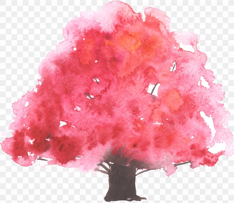Poster Cherry Blossom Illustration, PNG, 7780x6730px, Poster, Advertising, Cartoon, Cherry Blossom, Information Download Free