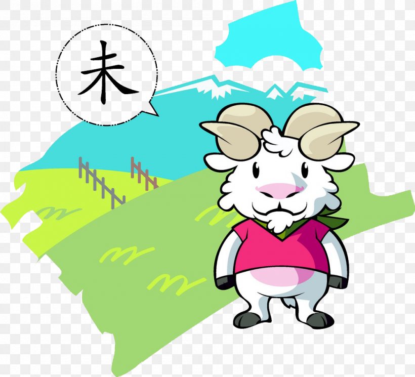 Sheep Euclidean Vector Zodiac, PNG, 1000x909px, Sheep, Animal, Animation, Art, Cartoon Download Free