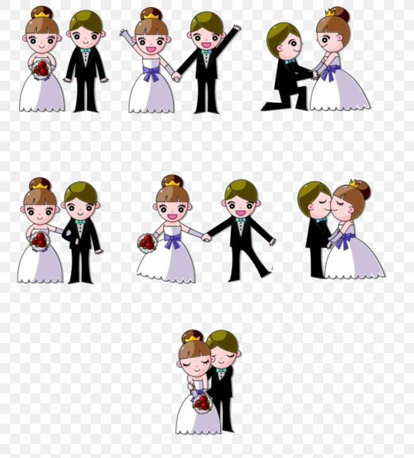 Wedding Invitation Cartoon Wedding Photography, PNG, 924x1024px, Wedding Invitation, Bride, Bridegroom, Cartoon, Drawing Download Free