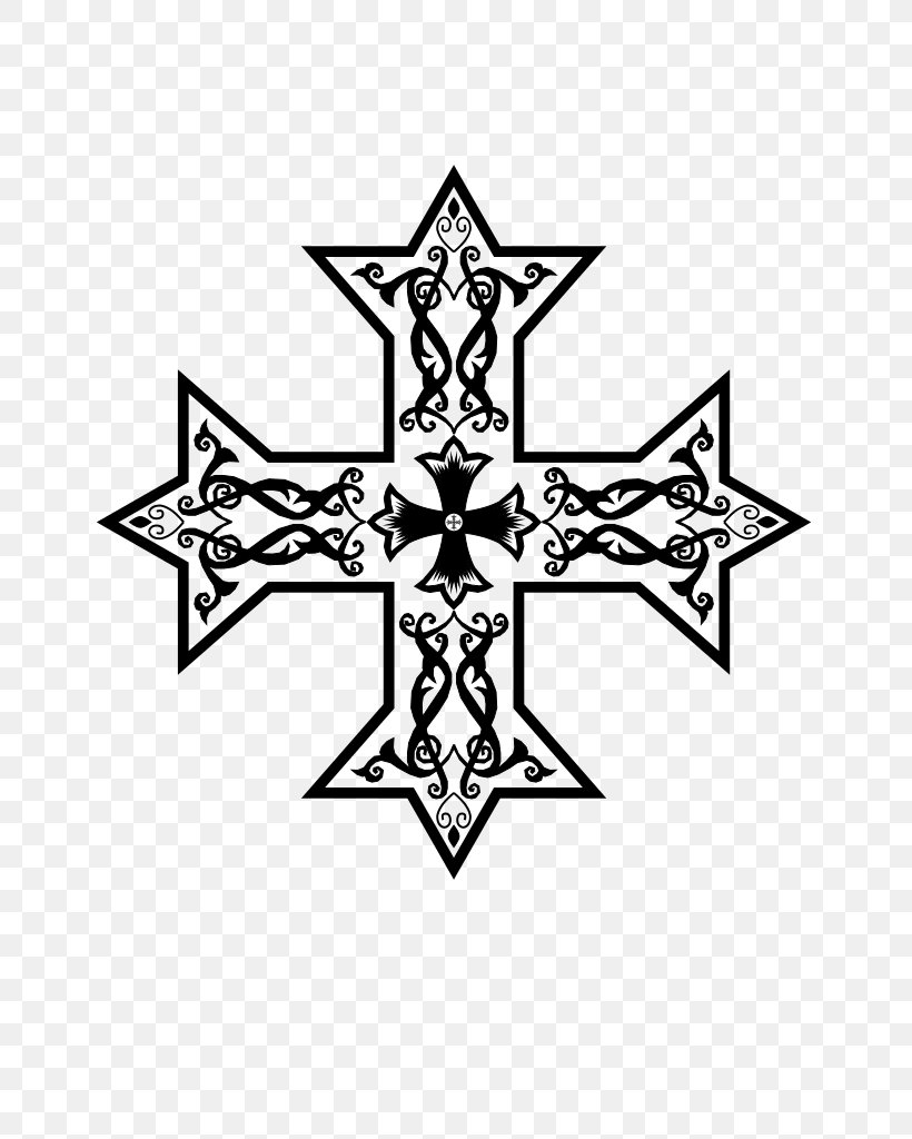 Coptic Cross Christian Cross Variants Copts, PNG, 724x1024px, Coptic Cross, Ankh, Black And White, Celtic Cross, Christian Cross Download Free