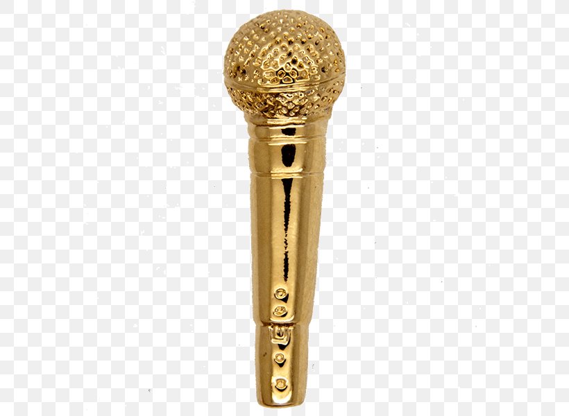 Gold Silver Microphone Pin Brass, PNG, 600x600px, Gold, Audio, Audio Equipment, Brass, Gin Download Free