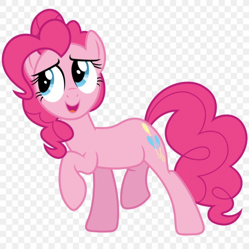 Pony Pinkie Pie Horse DeviantArt Hasbro, PNG, 894x894px, Watercolor, Cartoon, Flower, Frame, Heart Download Free