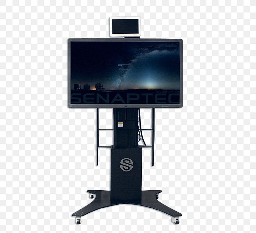 Computer Monitor Accessory Senaptec Visual Perception Multimedia Sensory Nervous System, PNG, 746x746px, Computer Monitor Accessory, Computer Monitors, Display Device, Furniture, Multimedia Download Free