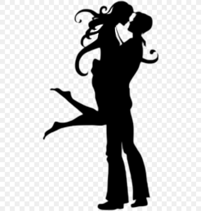 Silhouette Love Clip Art, PNG, 480x859px, Silhouette, Art, Artwork, Black And White, Couple Download Free