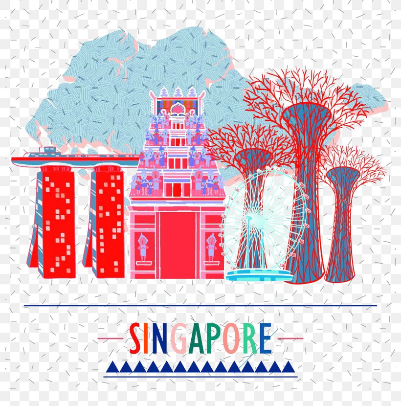 Singapore Flyer Tourist Attraction Illustration, PNG, 800x830px, Singapore Flyer, Amusement Park, Area, Art, Brand Download Free