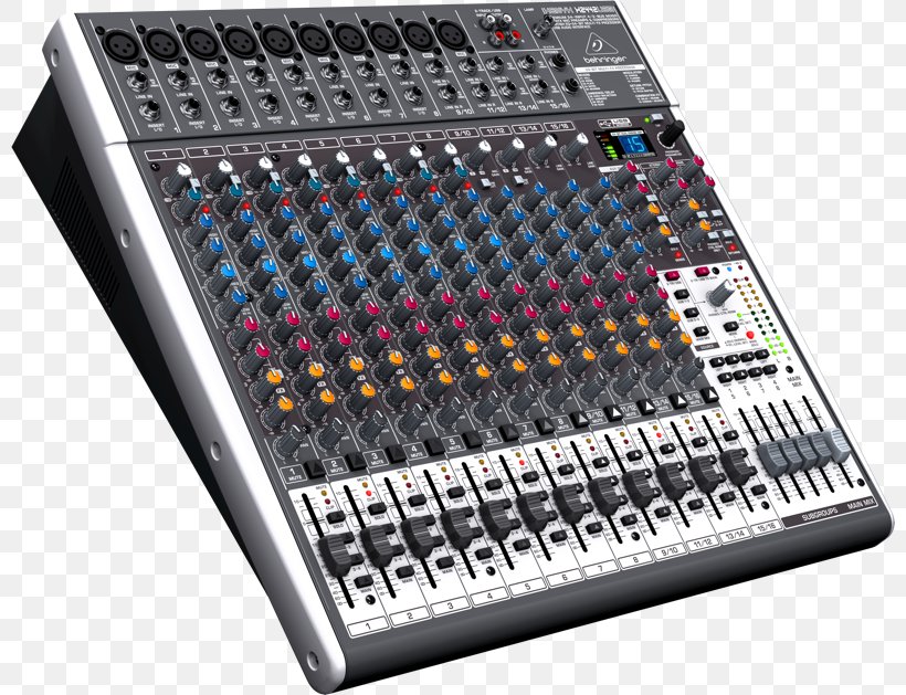 Behringer Xenyx X2442USB Microphone Audio Mixers, PNG, 800x629px, Behringer Xenyx X2442usb, Audio, Audio Equipment, Audio Mixers, Audio Signal Download Free