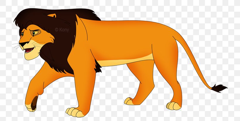 Lion Kiara Simba Nala Mufasa, PNG, 738x414px, Lion, Ahadi, Big Cats, Carnivoran, Cartoon Download Free