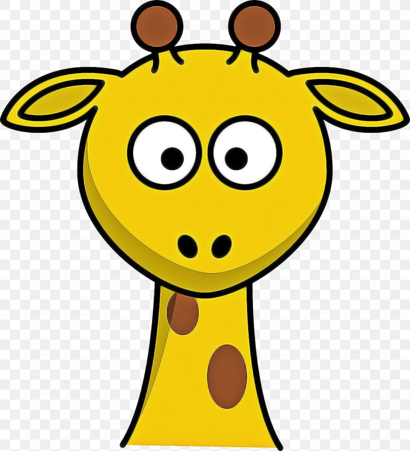 Giraffe Cartoon, PNG, 1162x1280px, Cartoon, Animal, Cuteness, Drawing, Facial Expression Download Free