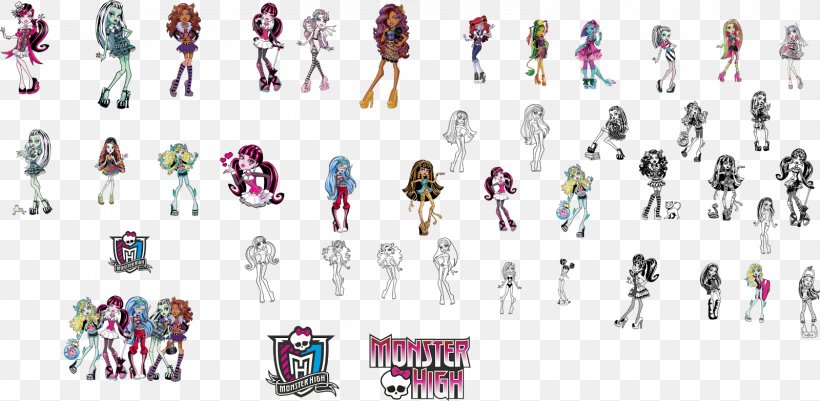 Monster High Mattel Franchising Cartoon Network, PNG, 1600x783px, Monster High, Cartoon, Cartoon Network, Clothing, Fashion Design Download Free