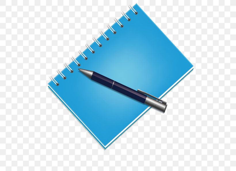 Pencil Notebook, PNG, 596x596px, Pen, Blue, Brand, Designer, Diary Download Free