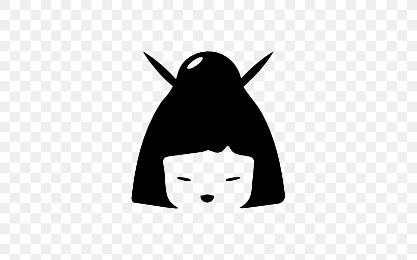 Japan Geisha, PNG, 512x512px, Japan, Black, Black And White, Fictional Character, Flightless Bird Download Free