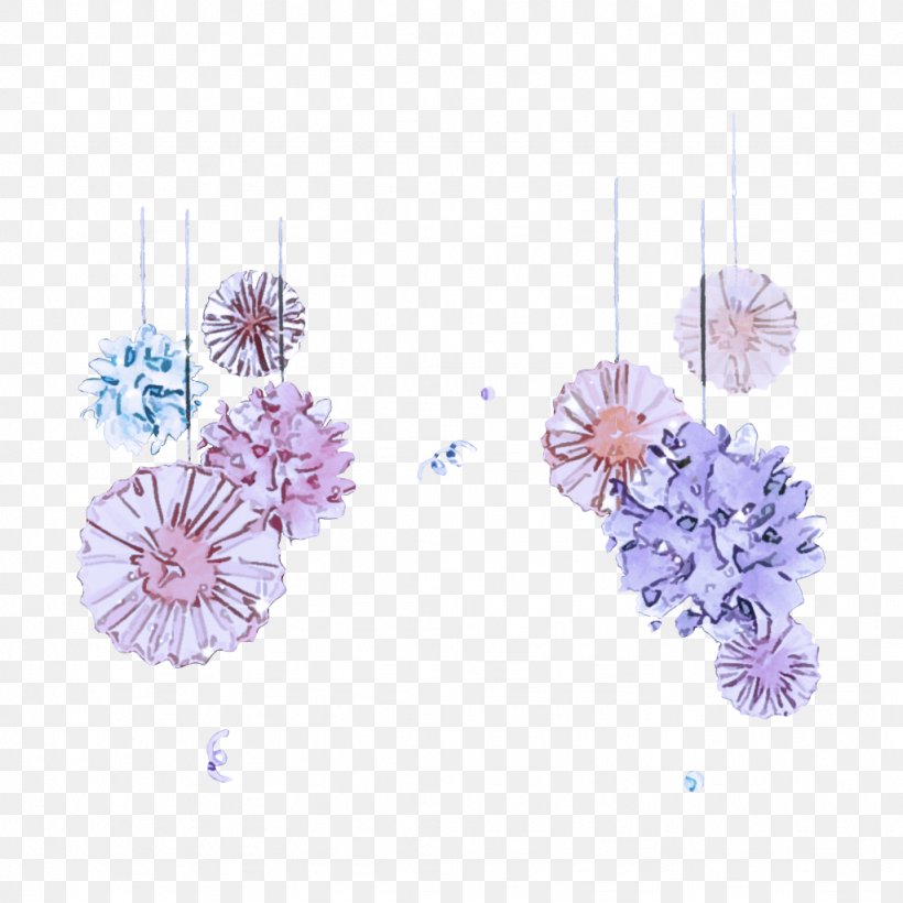 Lavender, PNG, 1024x1024px, Violet, Earrings, Fashion Accessory, Flower, Hydrangea Download Free