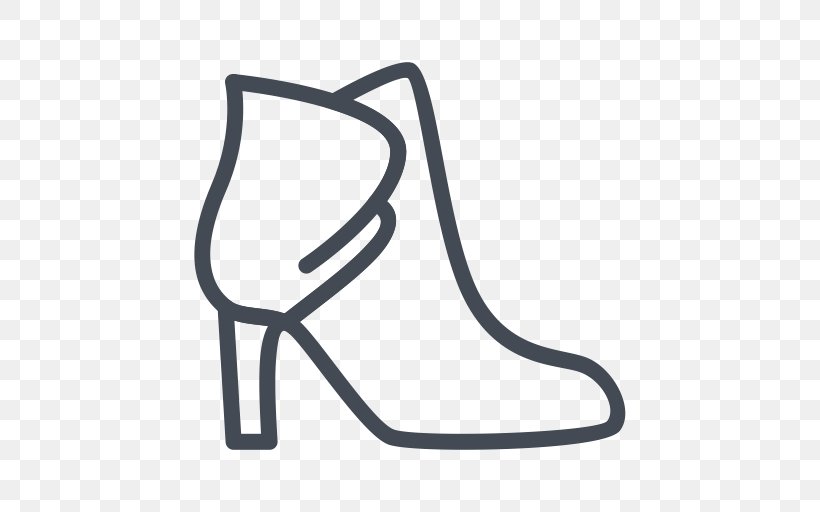 Slipper Fashion High-heeled Shoe Flip-flops, PNG, 512x512px, Slipper, Black, Black And White, Clothing, Fashion Download Free