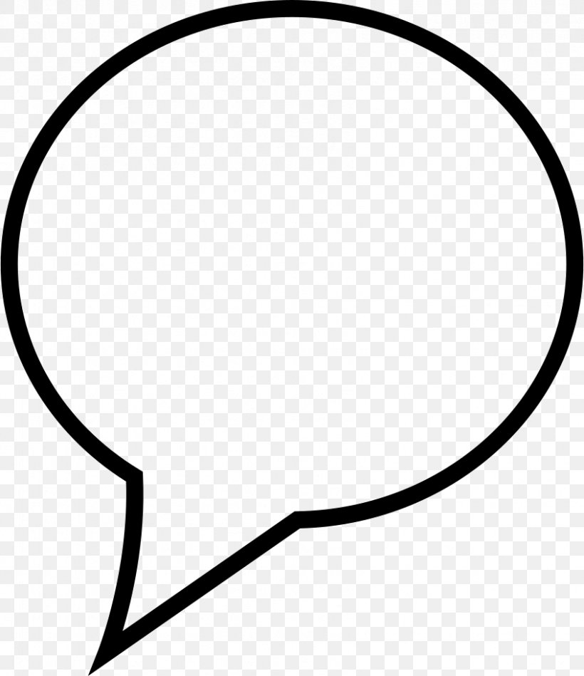 Speech Balloon Drawing, PNG, 846x980px, Speech, Area, Balloon, Black, Black And White Download Free