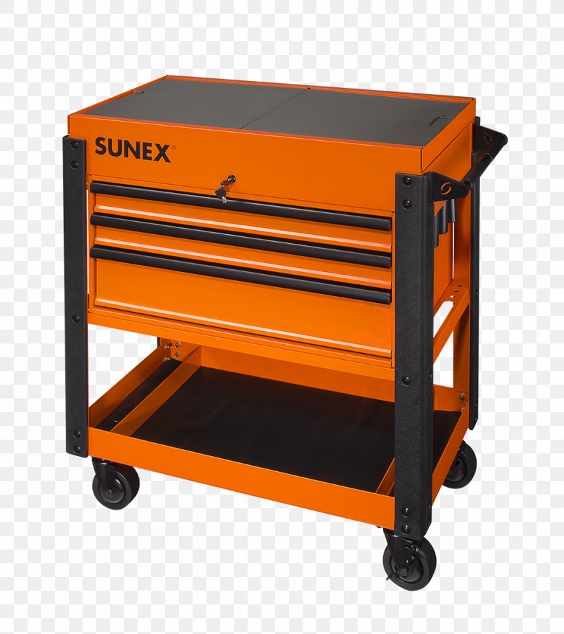 Sunex 8035XT 3 Drawer Service Cart With Sliding Top Tool Sunex 8035R Compact Slide Top Utility Cart Red, PNG, 1000x1126px, Tool, Cart, Company, Drawer, Furniture Download Free