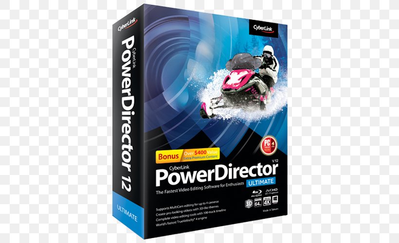 CyberLink PowerDirector Ultra Power Director 14 Ultimate Computer Software Keygen, PNG, 500x500px, Powerdirector, Brand, Computer Software, Crack, Cyberlink Download Free