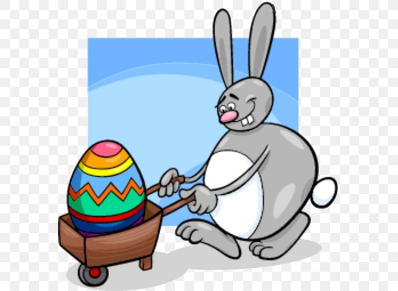 Easter Bunny Cartoon Illustration, PNG, 579x600px, Easter Bunny, Artwork, Cartoon, Easter, Easter Egg Download Free