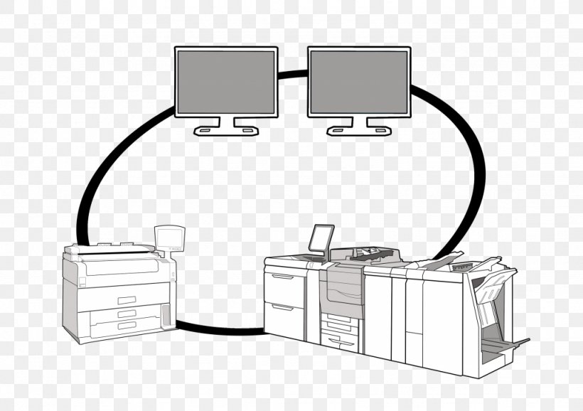 Photocopier Computer Network Printer Office Clip Art, PNG, 1024x723px, Photocopier, Area, Black And White, Computer, Computer Network Download Free
