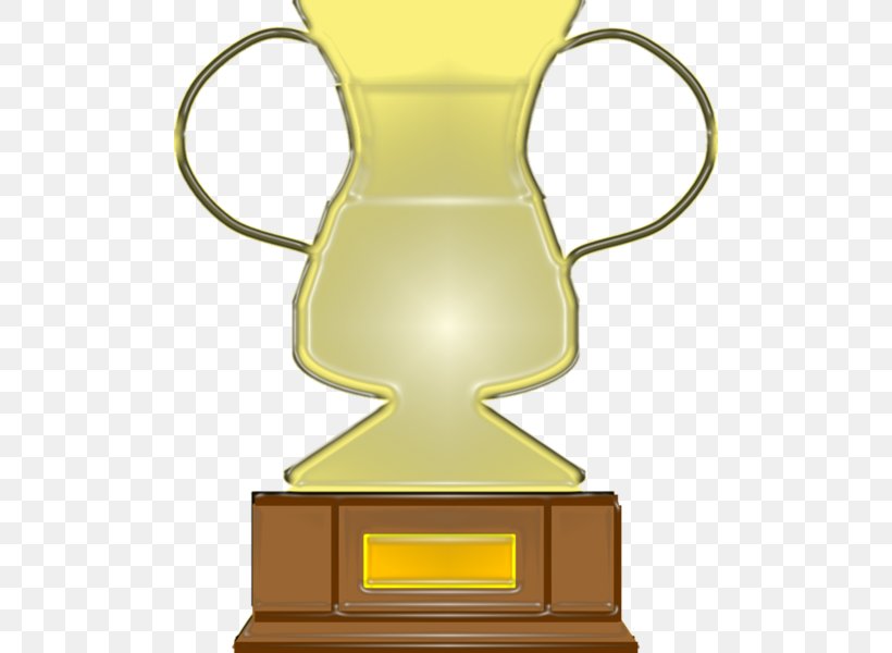 Trophy, PNG, 500x600px, Trophy, Award, Yellow Download Free