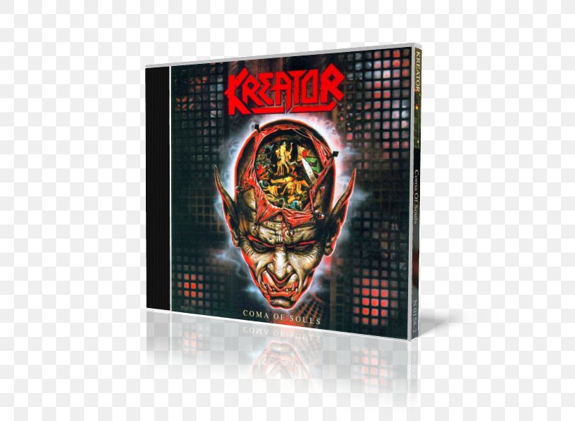Kreator Coma Of Souls Album Thrash Metal Phonograph Record, PNG, 600x600px, Watercolor, Cartoon, Flower, Frame, Heart Download Free