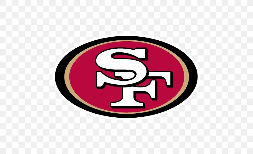 San Francisco 49ers NFL Los Angeles Rams Los Angeles Chargers Jacksonville Jaguars, PNG, 500x500px, San Francisco 49ers, American Football, Area, Arizona Cardinals, Brand Download Free