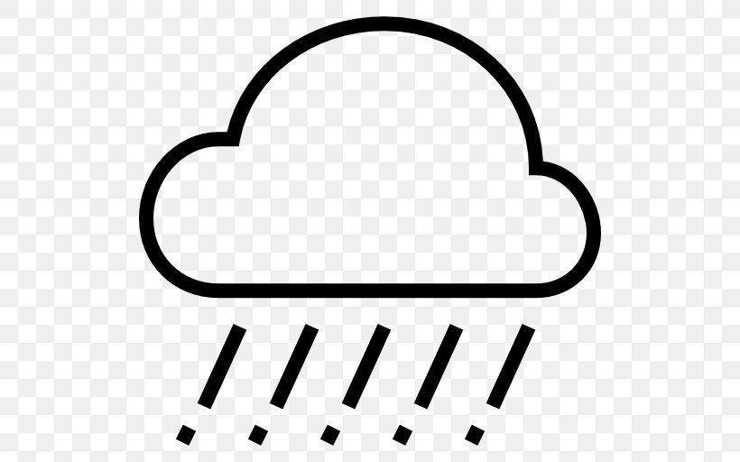 Rain Cloud Meteorology Clip Art, PNG, 512x512px, Rain, Black, Black And White, Brand, Cloud Download Free