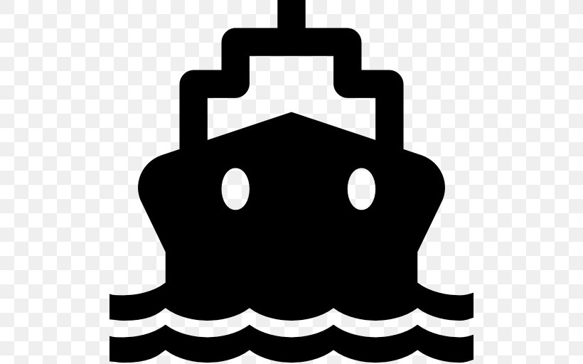 Water Transportation Maritime Transport, PNG, 512x512px, Water Transportation, Artwork, Black, Black And White, Cargo Download Free