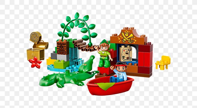 LEGO 10526 Duplo Peter Pan's Visit Tick-Tock The Crocodile LEGO 6176 DUPLO Basic Bricks Deluxe Lego Duplo Jake Beach Racing 10539, PNG, 600x450px, Lego, Bricklink, Jake And The Never Land Pirates, Lego 6176 Duplo Basic Bricks Deluxe, Lego Duplo Download Free