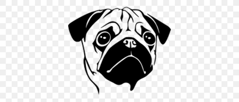 Pug Puppy Dog Breed T-shirt Toy Dog, PNG, 352x352px, Pug, Animal, Black And White, Breed, Carnivoran Download Free