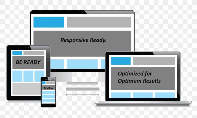 Responsive Web Design Web Development Handheld Devices, PNG, 3000x1800px, Responsive Web Design, Brand, Business, Communication, Computer Monitors Download Free