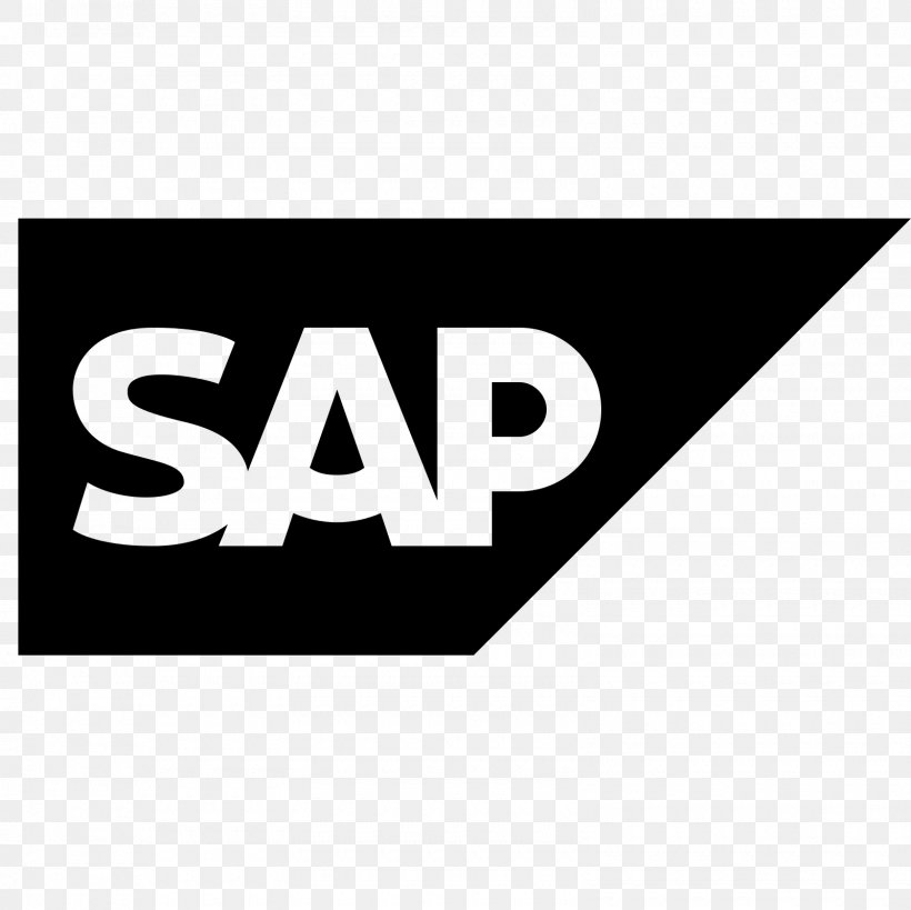 SAP ERP SAP SE SAP Implementation SAP S/4HANA, PNG, 1600x1600px, Sap Erp, Area, Black, Black And White, Brand Download Free