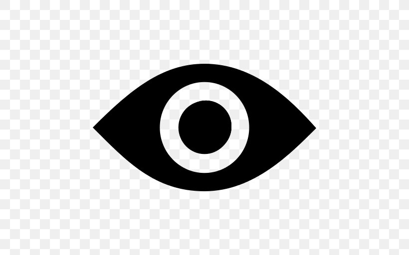 Eye, PNG, 512x512px, Eye, Black And White, Brand, Logo, Symbol Download Free