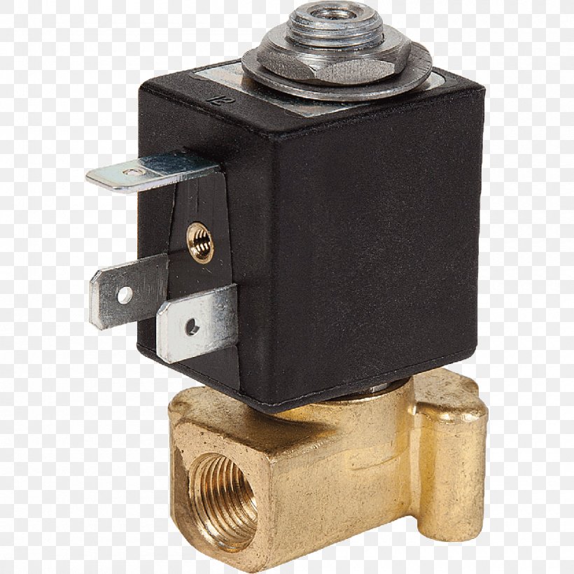 Solenoid Valve Gas Liquid Protok, PNG, 1000x1000px, Solenoid Valve, Density Meter, Electrical Switches, Electronic Component, Flow Measurement Download Free