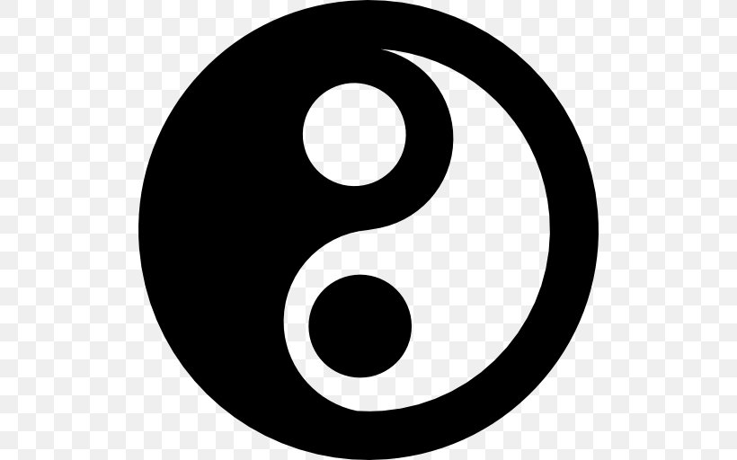 Taoism Symbol Yin And Yang Religion, PNG, 512x512px, Taoism, Black And White, Brand, Chinese Philosophy, Eastern Philosophy Download Free