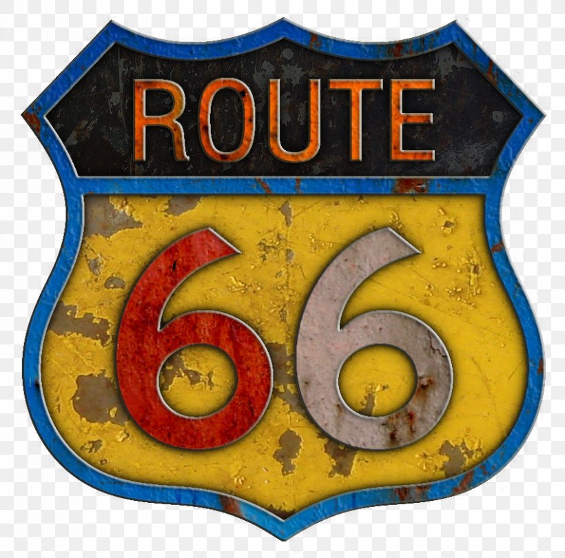 U.S. Route 66 Metal Sticker Decal Road, PNG, 850x840px, Us Route 66, Decal, Highway, Metal, Road Download Free