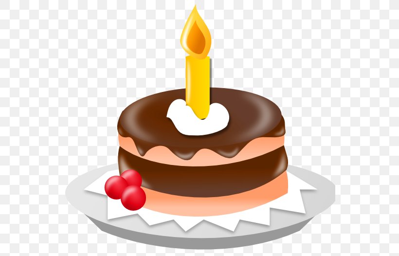 Birthday Cake Cupcake Chocolate Cake Clip Art, PNG, 568x526px, Birthday Cake, Baked Goods, Birthday, Cake, Candle Download Free