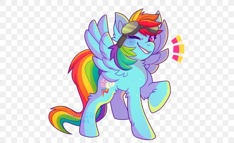 My Little Pony Rainbow Dash Rarity Fan Art, PNG, 500x500px, Pony, Animal Figure, Art, Character, Comic Book Download Free