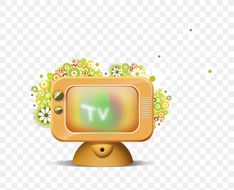 Television, PNG, 1106x899px, Television, Broadcasting, Creativity, Motif, Orange Download Free