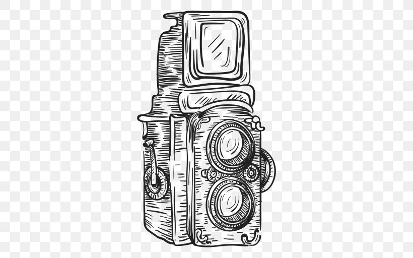 Camera, PNG, 512x512px, Camera, Black And White, Camera Lens, Drawing, Lens Download Free