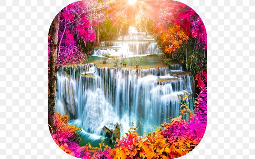 Desktop Wallpaper Mobile App Android Application Package Video, PNG, 512x512px, Video, Android, Autumn, Body Of Water, Botanical Garden Download Free