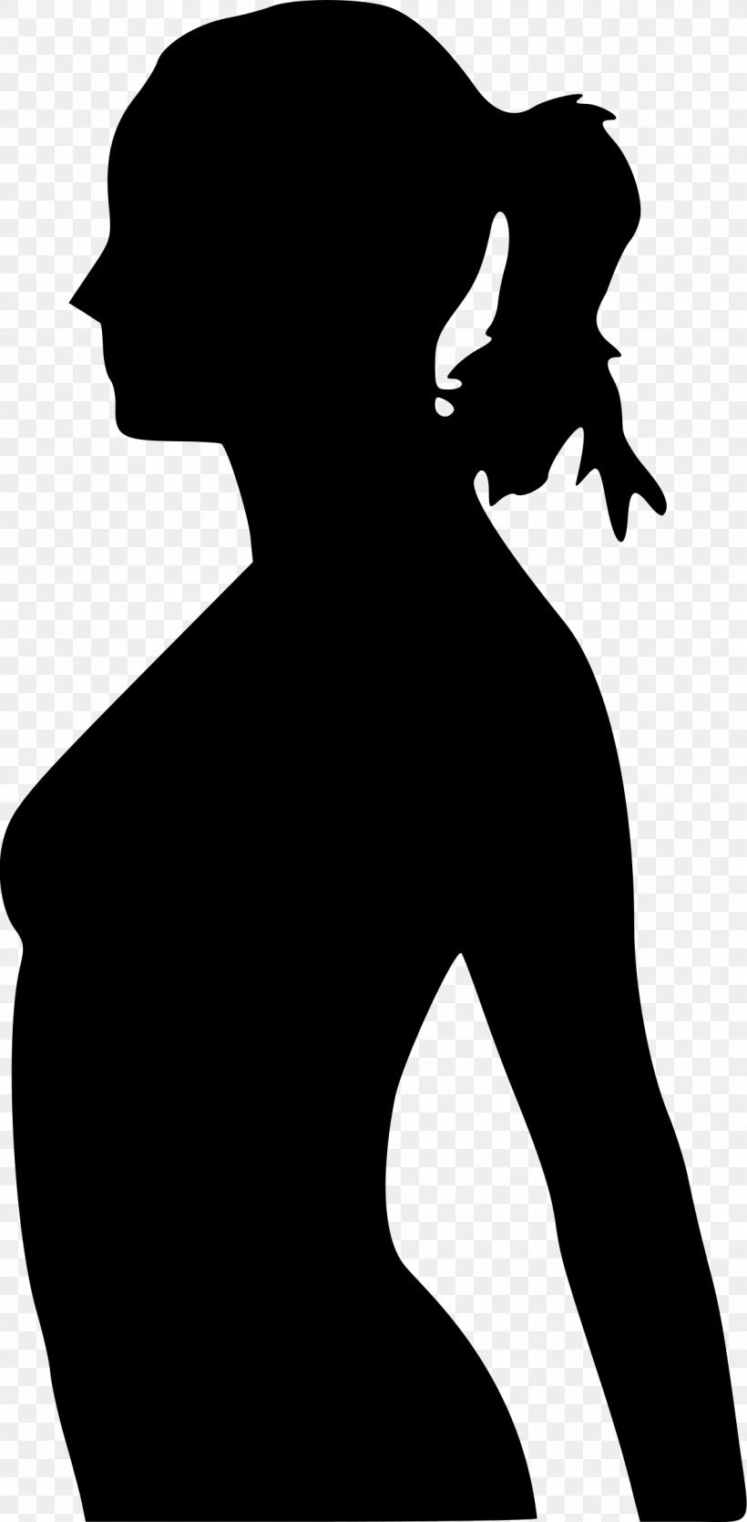 Pregnancy Woman Clip Art, PNG, 1179x2400px, Pregnancy, Arm, Art, Black, Black And White Download Free