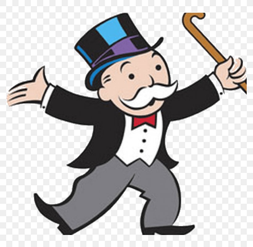 Rich Uncle Pennybags Monopoly Party Game Monopoly Streets, PNG ...