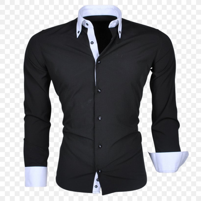 T-shirt Dress Shirt Collar Cuff, PNG, 825x825px, Tshirt, Black, Blouse, Button, Clothing Download Free