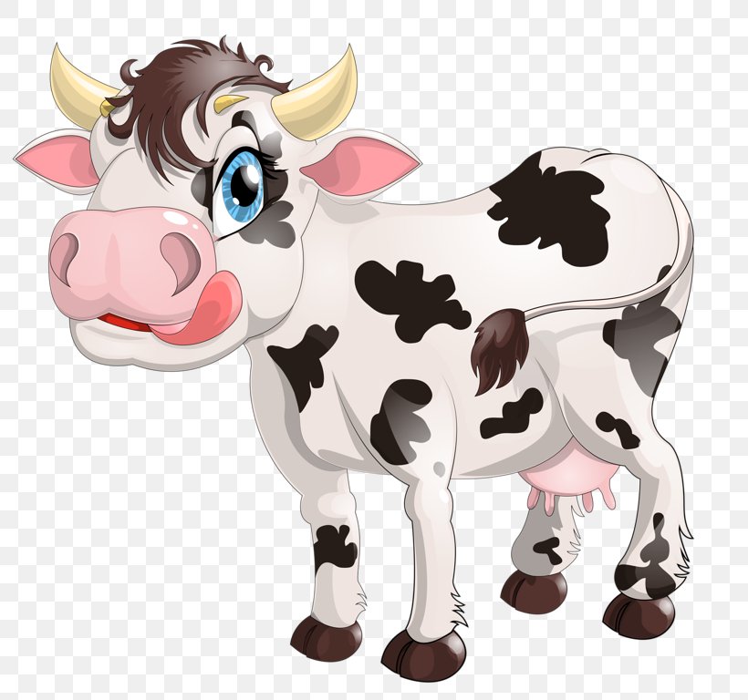 Dairy Cattle Milk Calf, PNG, 800x768px, Cattle, Animal Figure, Calf, Cartoon, Cattle Like Mammal Download Free
