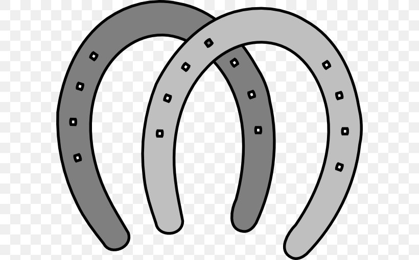 Horseshoe Free Content Clip Art, PNG, 600x510px, Horse, Auto Part, Black And White, Drawing, Free Content Download Free