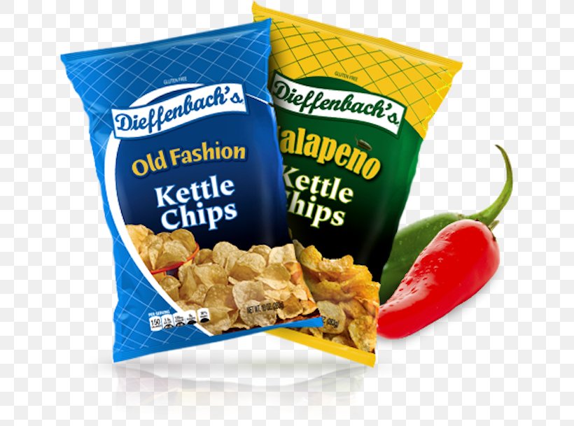 Junk Food Dieffenbach's Potato Chips Wise Foods, Inc. Breakfast Cereal, PNG, 650x609px, Junk Food, Baking, Brand, Breakfast Cereal, Convenience Food Download Free
